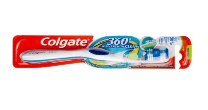 Colgate fogkefe 360° Whole Mouth Clean közepes sörtékkel