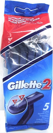 Gillette2 eldobhat borotva 5db frfi
