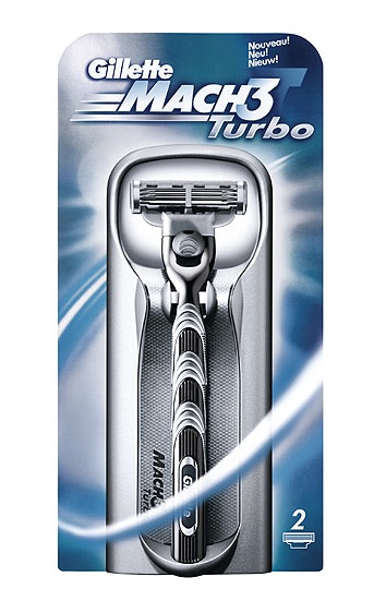 Gillette borotva Mach 3 Turbo k�sz�l�k+2 bet�t