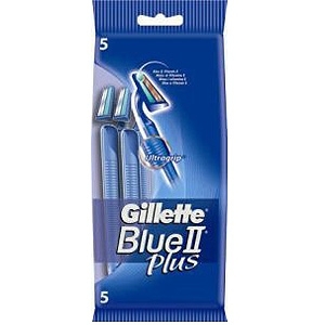 Gillette eldobhat borotva Blue II Plus Ultragrip 5db