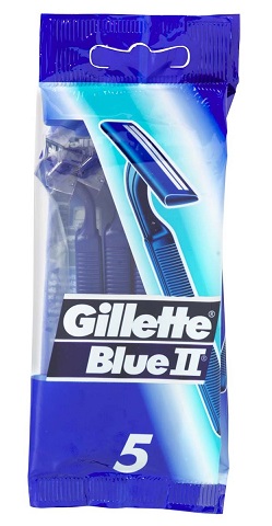 Gillette eldobhat borotva Blue II 5db-os