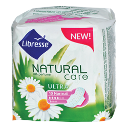 Libresse eg�szs�g�gyi bet�t Natural Ultra Normal (10 db)