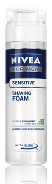 Nivea borotvahab for men 200ml sensitive