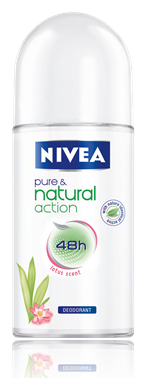 Nivea deo roll-on n�i 50ml pure&natural l�tusz