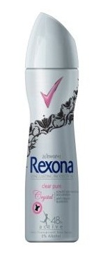 Rexona deo spray n�i 150ml Crystal Clear Pure