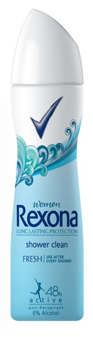Rexona deo spray n�i 150ml Shower Clean