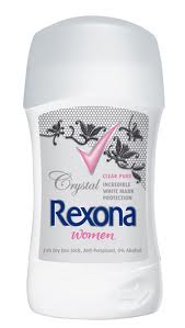 Rexona deo stift n�i 40ml Crystal Clear Pure