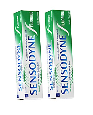 Sensodyne fogkr�m DUO 2*75ml Fluoridos