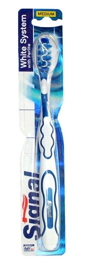 Signal fogkefe White System k�zepes s�rt�kkel