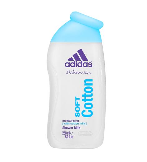 Adidas női tusfürdő 250ml soft cotton