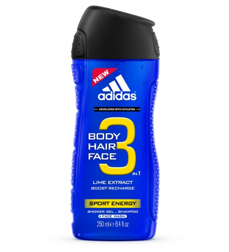 Adidas férfi tusfürdő 250ml sport energy