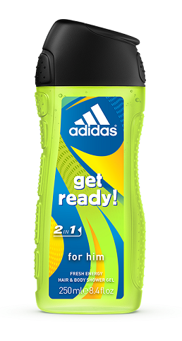 Adidas férfi tusfürdő 250ml Get Ready