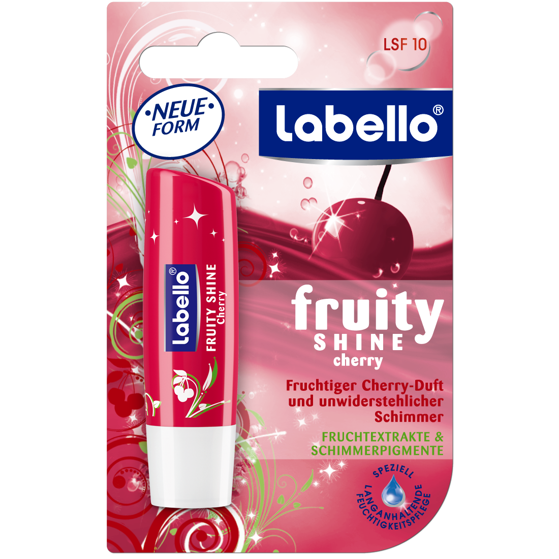 Labello ajakpol Fruity Shine Cherry kiss