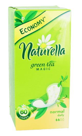 Naturella tisztas�gi bet�t Green Tea 60db