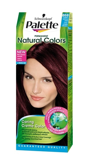 Palette Permanent Natural Colors hajfest�k 868 csokol�d� barna