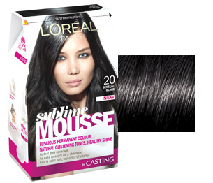 Sublime mousse tart�s hajfest�k 20 cs�b�t� fekete