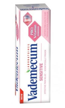 Vademecum fogkr�m 75ml Pro Vitamin Sensitive